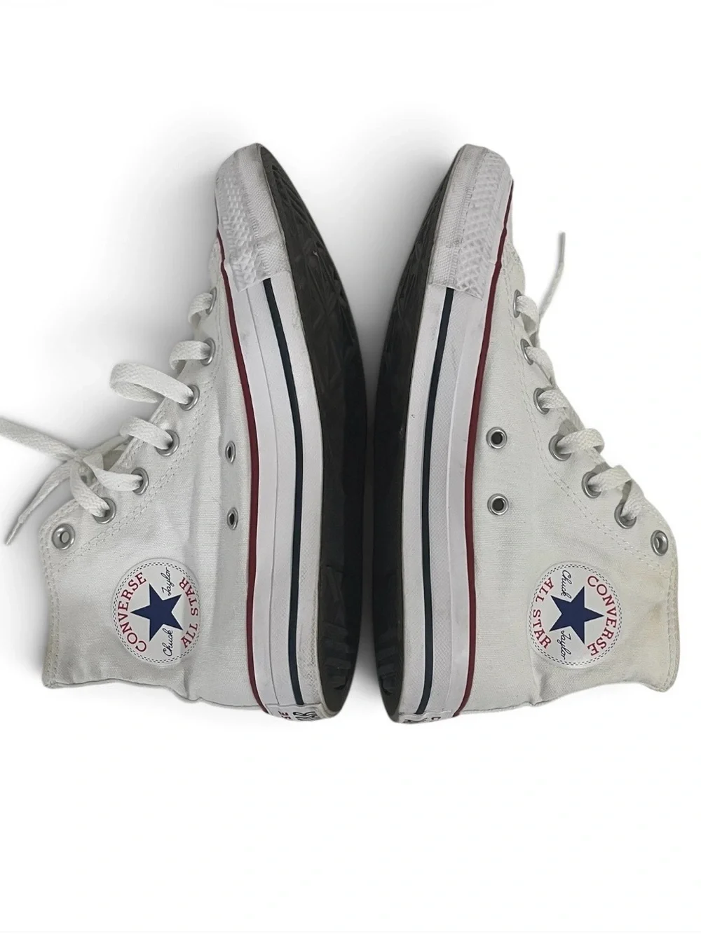 Converse Chuck Taylor All Star High Top White Sneakers Women's Size 6.5 Classic